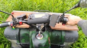 электроквадроцикл на бездорожье