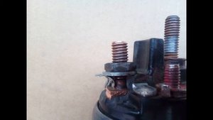 Ремонт втягивающего реле стартера. Часть 2