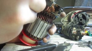 Как поставить щётки стартера на свои места