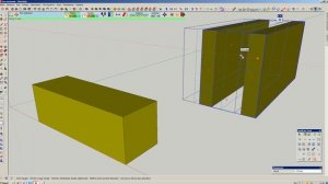 выравниваем группы по центрам в sketchup