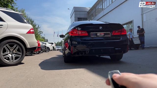Регулируемый выхлоп (электронная заслонка) BMW G30 2.0 B48