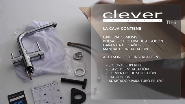 Смеситель для кухонной мойки Clever Osmosis 99684 | Spain смотреть онлайн