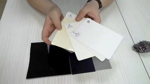 Тест на царапины пластиков СКАТ, REHAU, SENOSAN металлической губкой