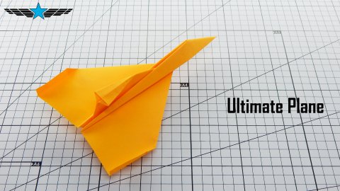 Совершенный самолет-оригами