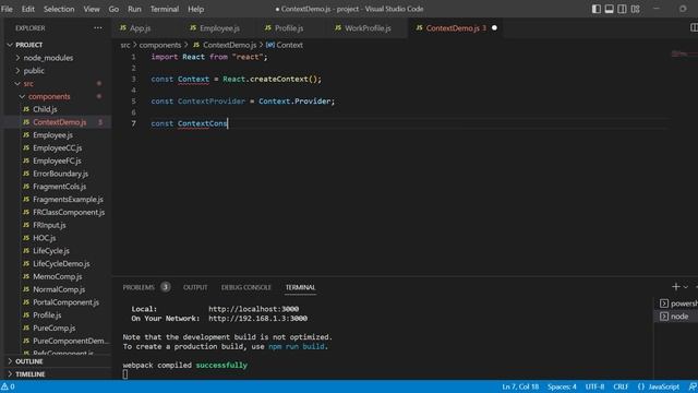 ReactJS Tutorial for Beginners - Part  28 - React Context
