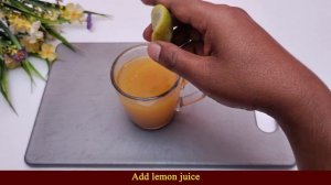 Ginger Powder Mix Lemon with Honey - Nobody Will Never Tell You - Simple Recipe