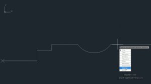 Редактирование полилинии в Автокад (AutoCAD) часть 2