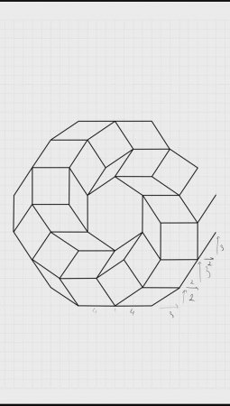 HOW TO DRAW A GEOMETRIC PATTERN \\ абстракция // как нарисовать геометрический узор