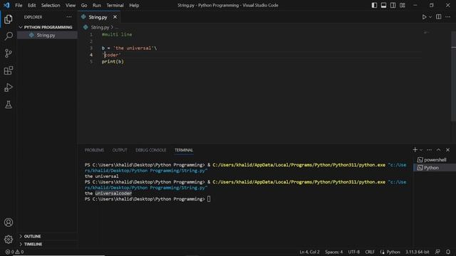 Mastering String Manipulation in Python | Python-3