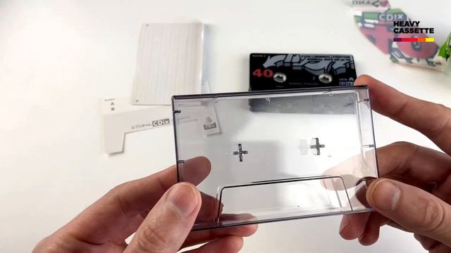 Кассета SONY CDix I (1995) - распаковка и запись