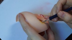 ООАК роспись куклы ICY / КАК собрать голову Blythe урок от WillStore