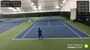 UTR Flex singles: AU vs SK 6-0 3-6 10-5