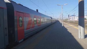 ЭП20-012 с поездом 37 Адлер-Нижний Новгород, прибывает в Нижний Новгород.