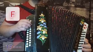 "Син минем". Татарская песня на гармони. Видеоразбор.