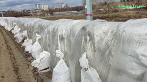 Курган. Большая вода близко! Масштабная защита набережной. часть 2