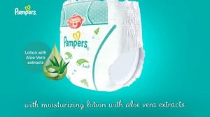 New! Pampers Culottes, now with Aloe Vera extracts for well protected skin.