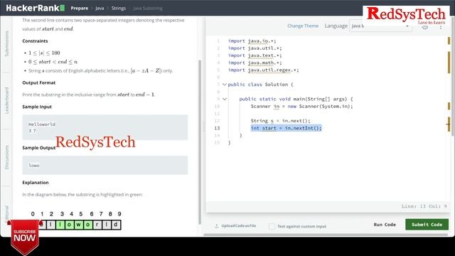 Mastering Java Strings: Epic Coding Challenges to Boost Your Skills! | Java coding | RedSysTech |