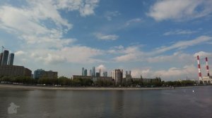 Саввинская набережная. #russia #moscow  #hyperlapse