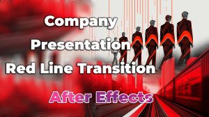 Презентация для компании Слайд-шоу Company Presentation Red Line Transition Videohive