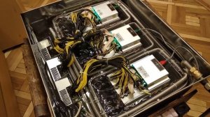 Иммерсионное охлаждения на 3 Айсика Z9/Z11/S9 и других