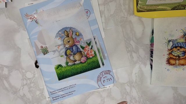 #вышивка Вышивальная неделя 26.03.22-2.04.22 Пасхальнаяоткрытка от Жар-птицы,белочка от Немшилово смотреть онлайн