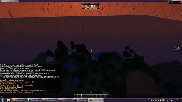 Как создать свой готовый сервер майнкрафт 1.5.2 всё подробно+ порты смотреть онлайн