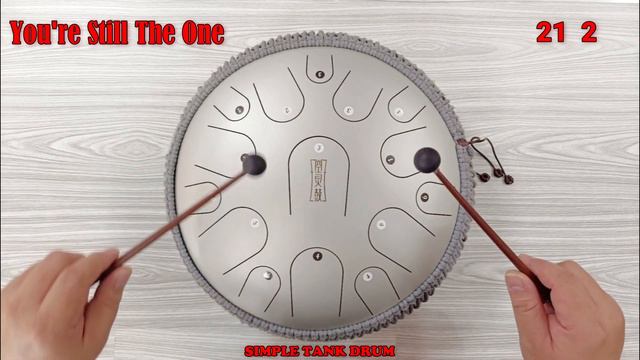 You're Still The One (Shania Twain) - Tank Drum cover with Tabs смотреть онлайн