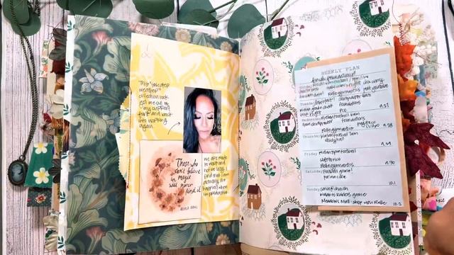 Junk Journal With Me | Journaling Process Video смотреть онлайн