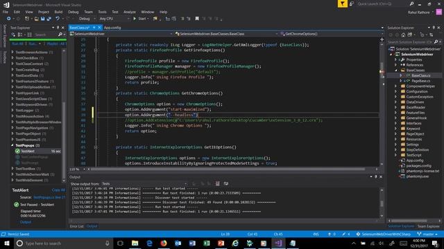 15. Selenium C# || Chrome Browser || Headless Mode.