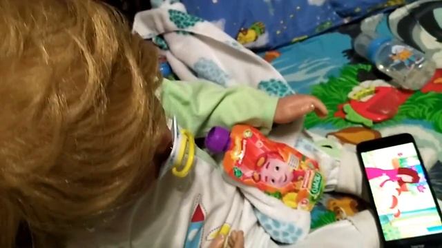 Vlog:вечерок с Лиамом/Перед сном с реборном смотреть онлайн