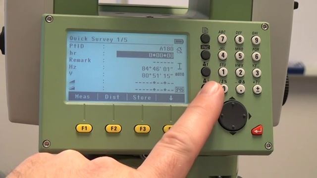 Leica TS06 - Change Units смотреть онлайн