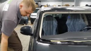 митсубиси аутлендер замена лобового стекла