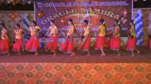 Nepali Dance from 8th Std Girls / Oracle Public School