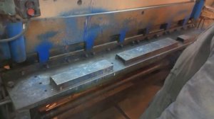 Гильотина, Станок для рубки листового метала