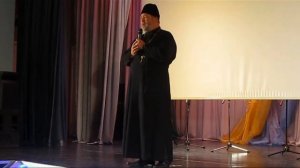 Выступает священник Александр Мальцев