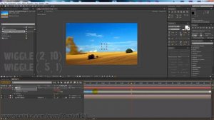 Создание торнадо ( часть 3 ) Сбор композиции в After Effects
