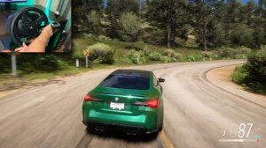 900HP BMW M4 G82 Competition - Forza Horizon 5 - Thrustmaster T300RS Gameplay