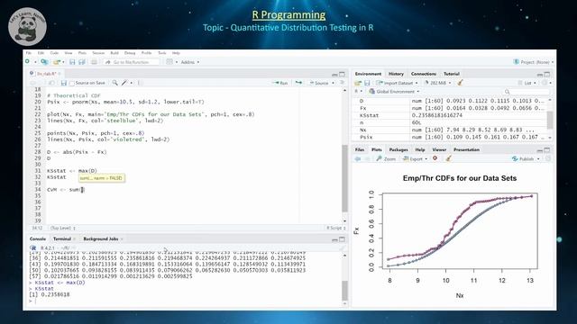 (RP13) Quantitative Distribution Testing in R смотреть онлайн