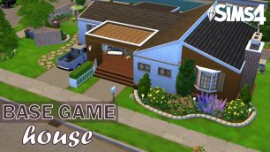 Базовый Дом | The Sims 4 Stop Motion Build | Симс 4 Строительство