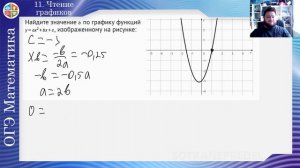 11. Чтение графиков функций