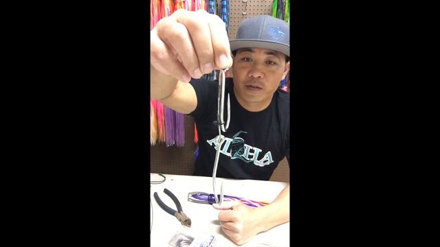 Hook Rigging Part 1 - Ahi Fishing - marlin fishing - Mahi mahi - Wahoo - yellowfin tuna fishing