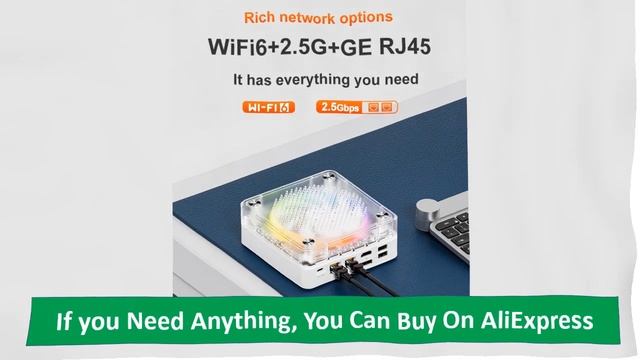 GenMachine AMD Ryzen 5 7535HS Light MINI PC Windows 11 Pro смотреть онлайн