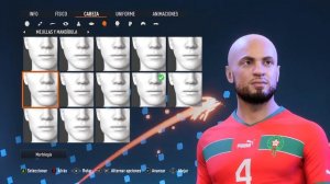 FIFA 23 SOFYAN AMRABAT PRO CLUBS CLUBES PRO LOOKALIKE CREATION FACE