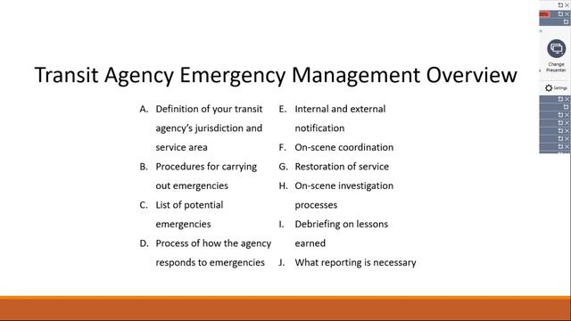 National RTAP Disaster Preparedness Peer Call Series:  Getting Ready for the Worst