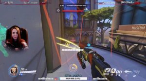 🔴СТРИМ ОВЕРВОТЧ С ДЕВУШКОЙ ★ MAFFINSKAYA ★ STREAM OVERWATCH