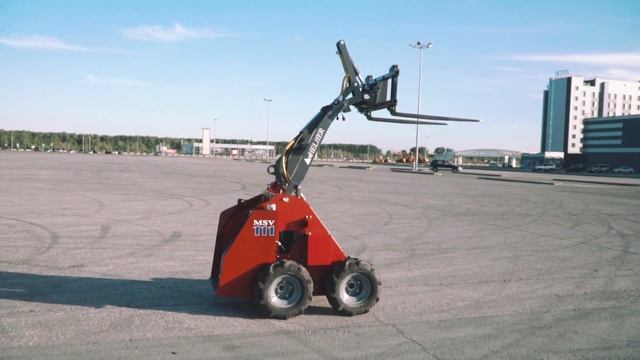 Вилы паллетные для мини-погрузчика HELFFER смотреть онлайн