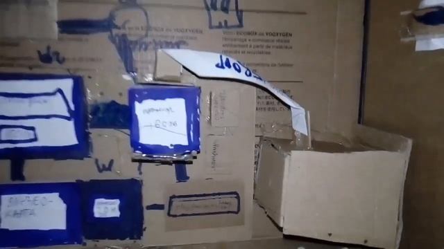 Мой первый системный блок из картона!