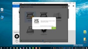 Xerox® B205 Quick Scan using Easy Printer Manager