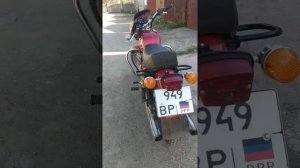 Чезет 350, красота выхлопа завораживает