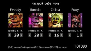 КАК ПРОЙТИ НОЧЬ  в фнаф 1 ЗА 1 СЕКУНДУ легко. часть 2.